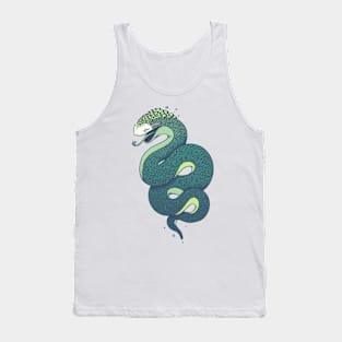 Happy Snake (Lime/Green) Tank Top